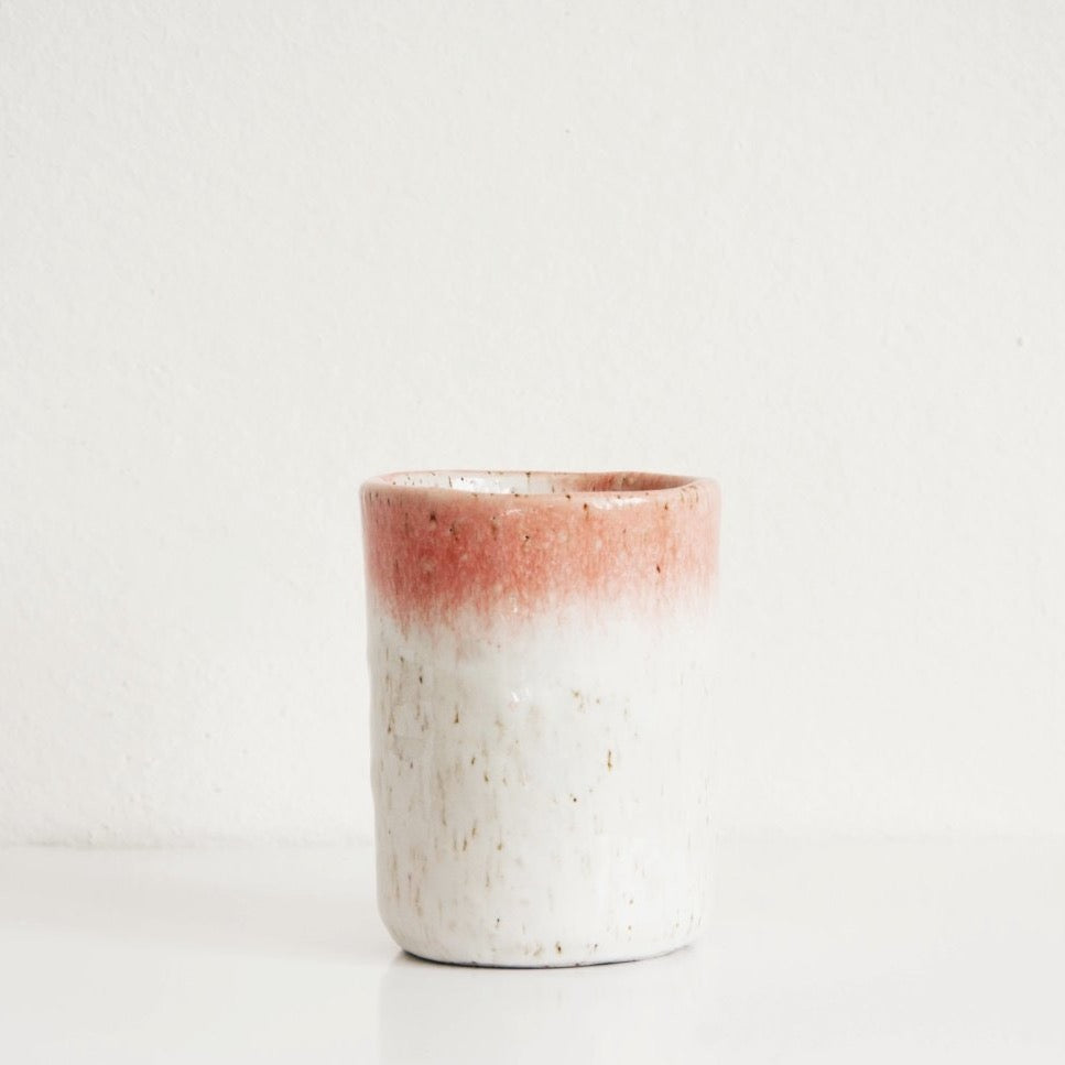 Tasse pink weiss