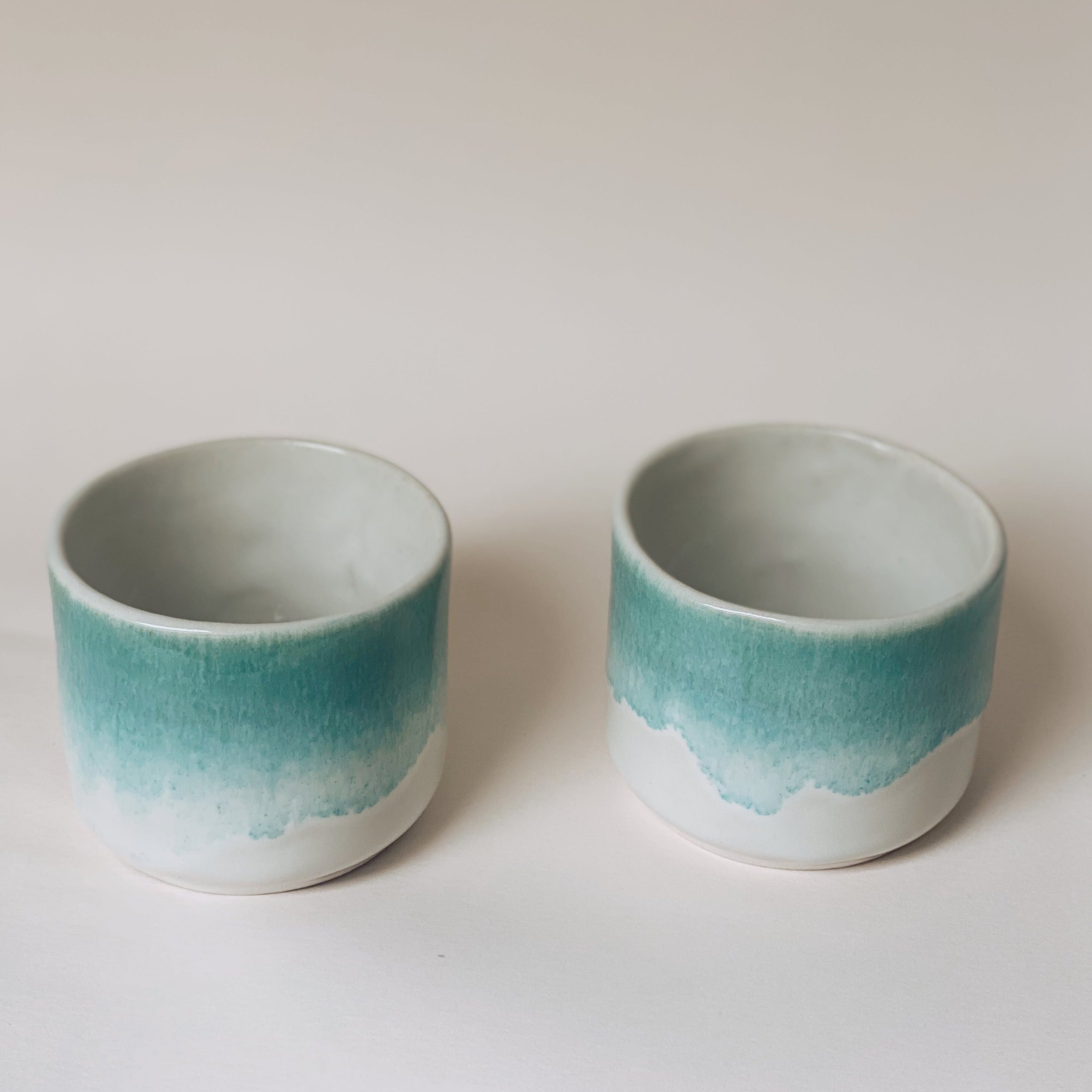 collecting shells cups ombre